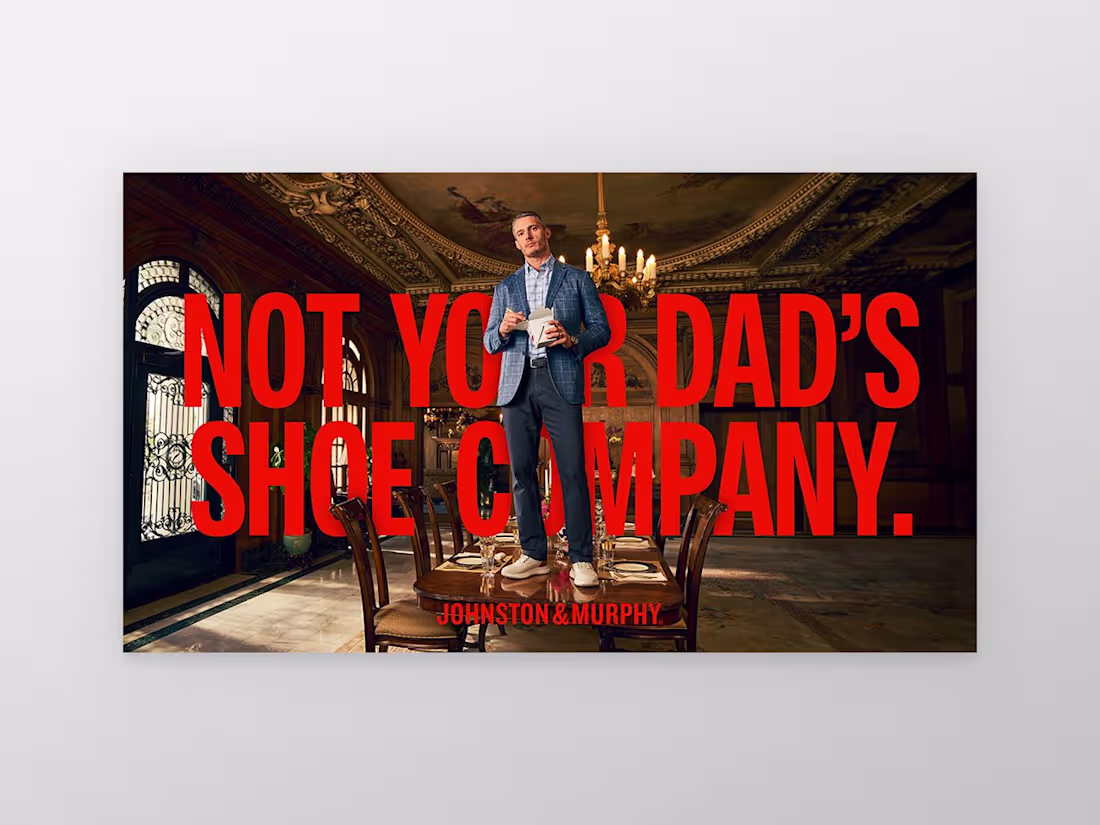 Cover image for Johnston & Murphy rebrand — Mark J. Morris