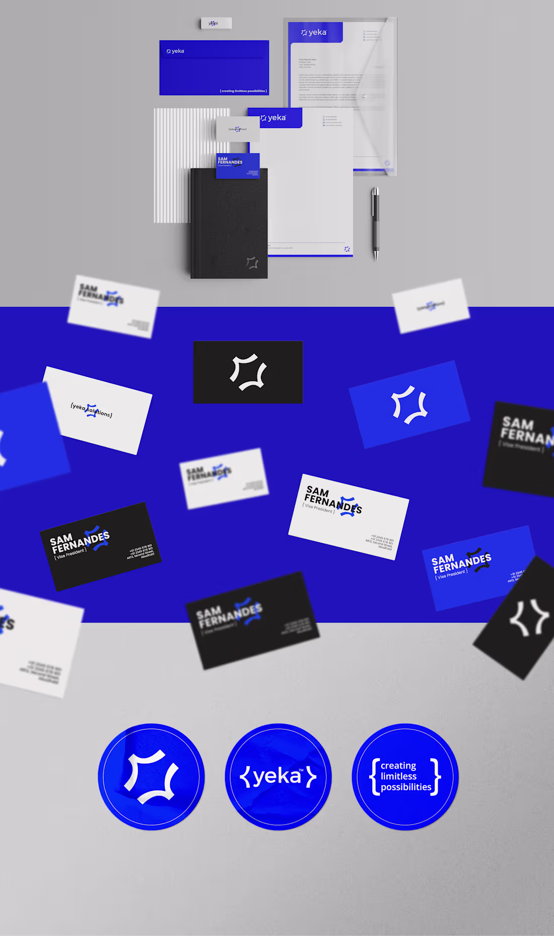 Cover image for Yeka Brand identity :: Behance