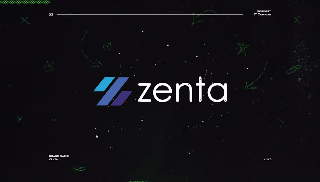 Cover image for Zenta | Brand Identity | Zenta Logotype IT Company