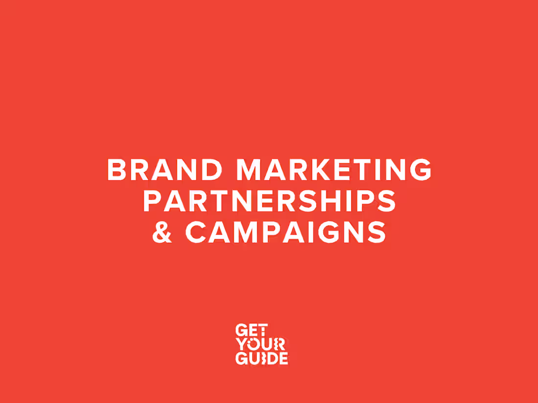 Cover image for Turning Attractions into Headlines: Brand Marketing at GYG