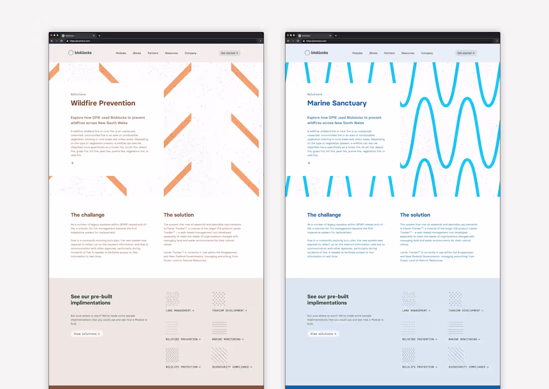 Cover image for Bioblocks branding and platform concept development