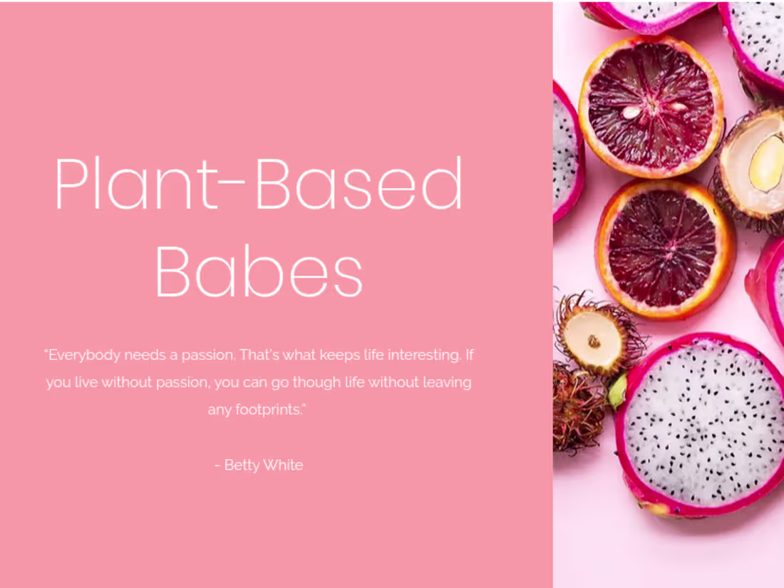 Cover image for Home | Plant-Based Babes
