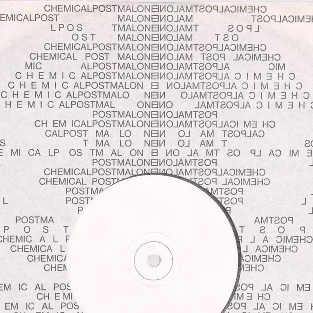 Cover image for Alternative vinyl cover design for CHEMICAL by Post Malone