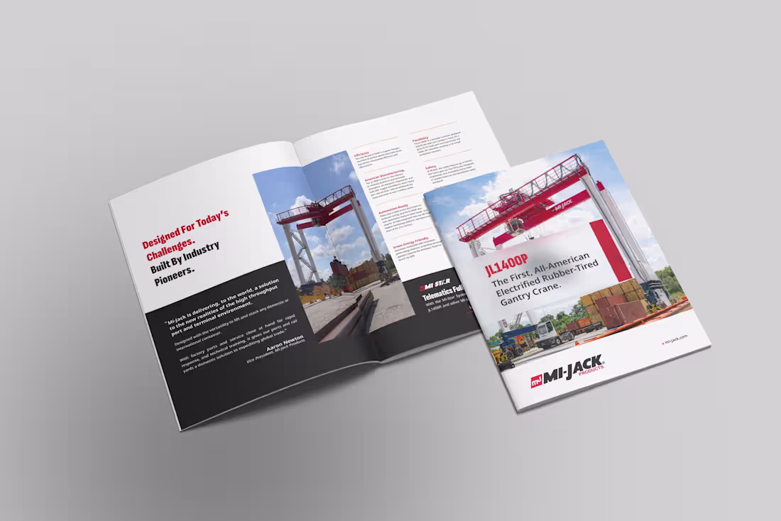 Cover image for Stunning Product Brochure Design for Mi-Jack Innovations