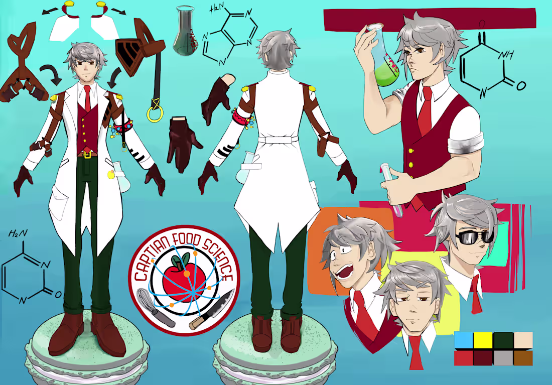 Cover image for Blake (A food scientist) 