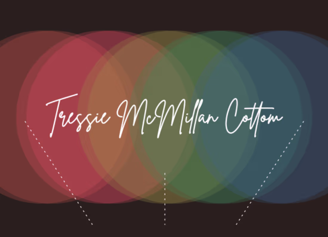 Cover image for Tressie McMillan Cottom - Web Design