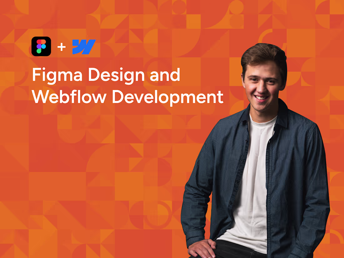 Cover image for Figma Design and Webflow Development