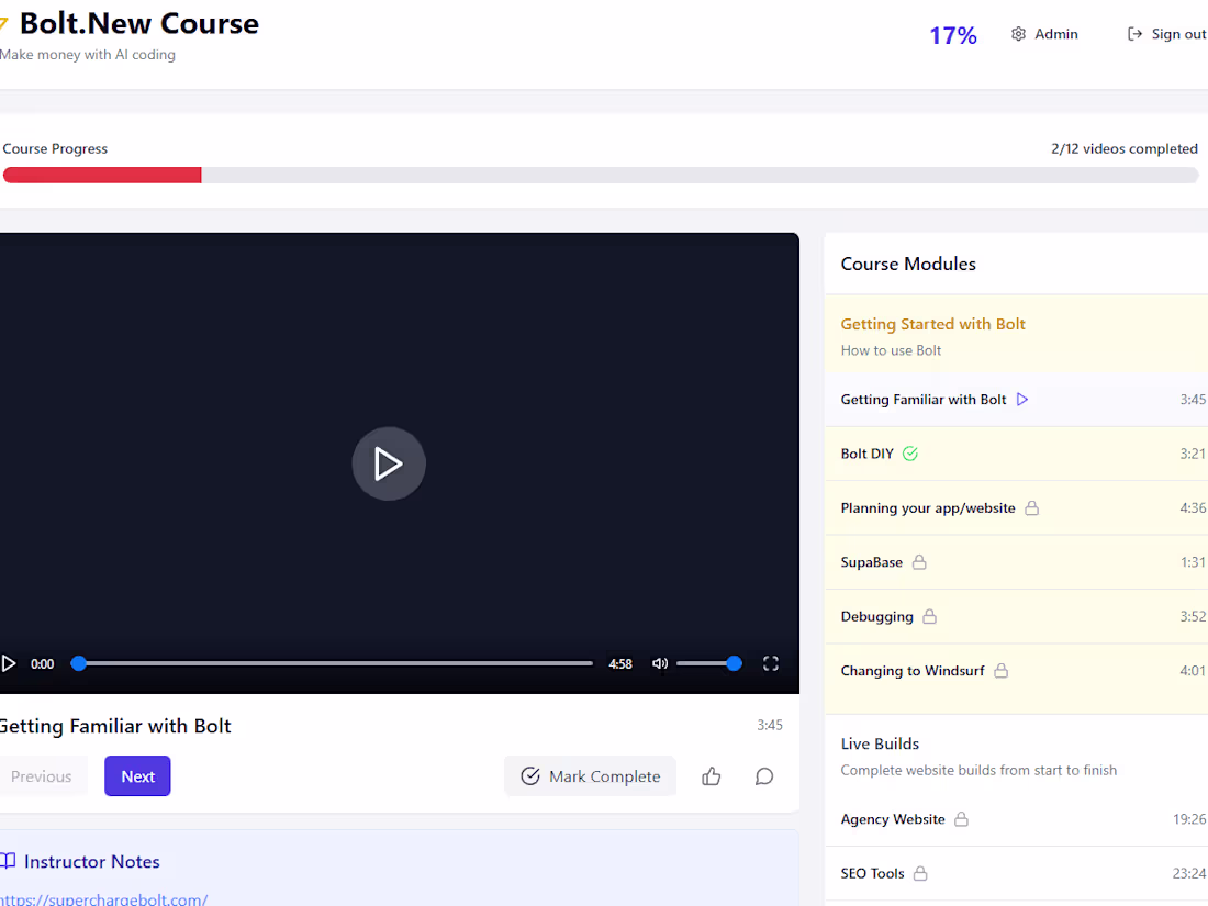 Cover image for Personalized Training Platform 