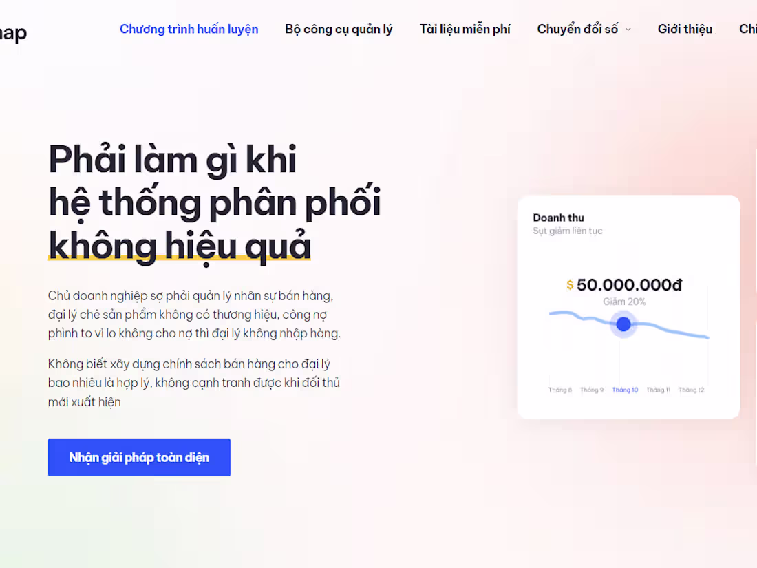 Cover image for Winmap Coach | Chương trình huấn luyện xây dựng Kênh phân phối …