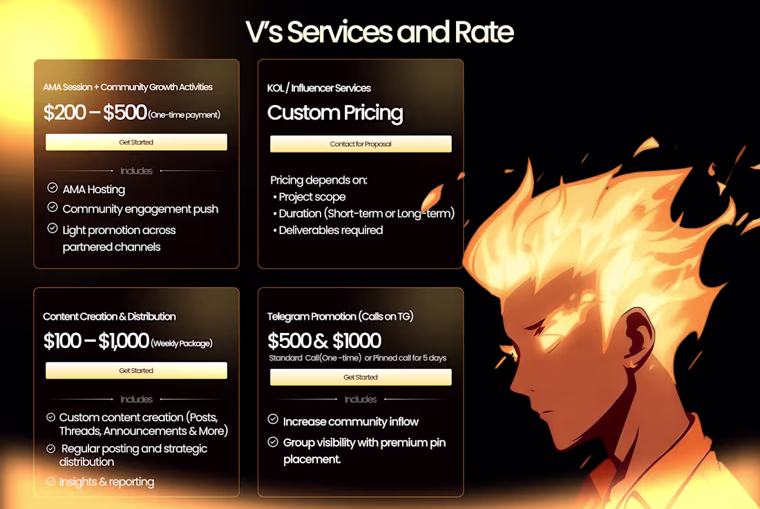 Cover image for Vyker rate card design