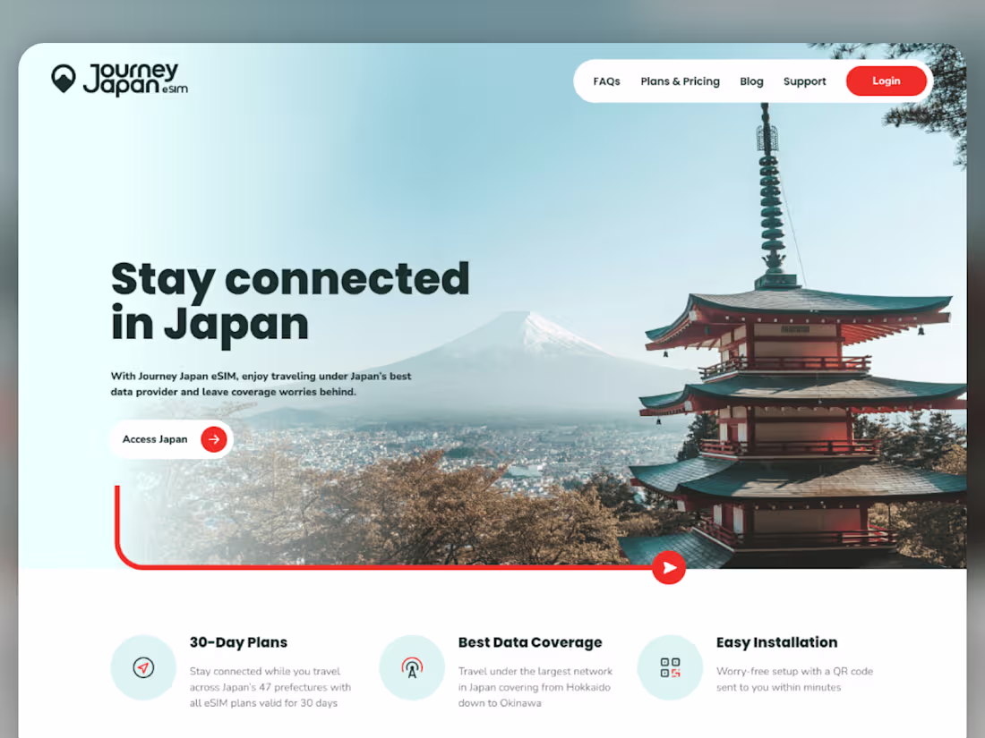 Cover image for Journey Japan eSIM