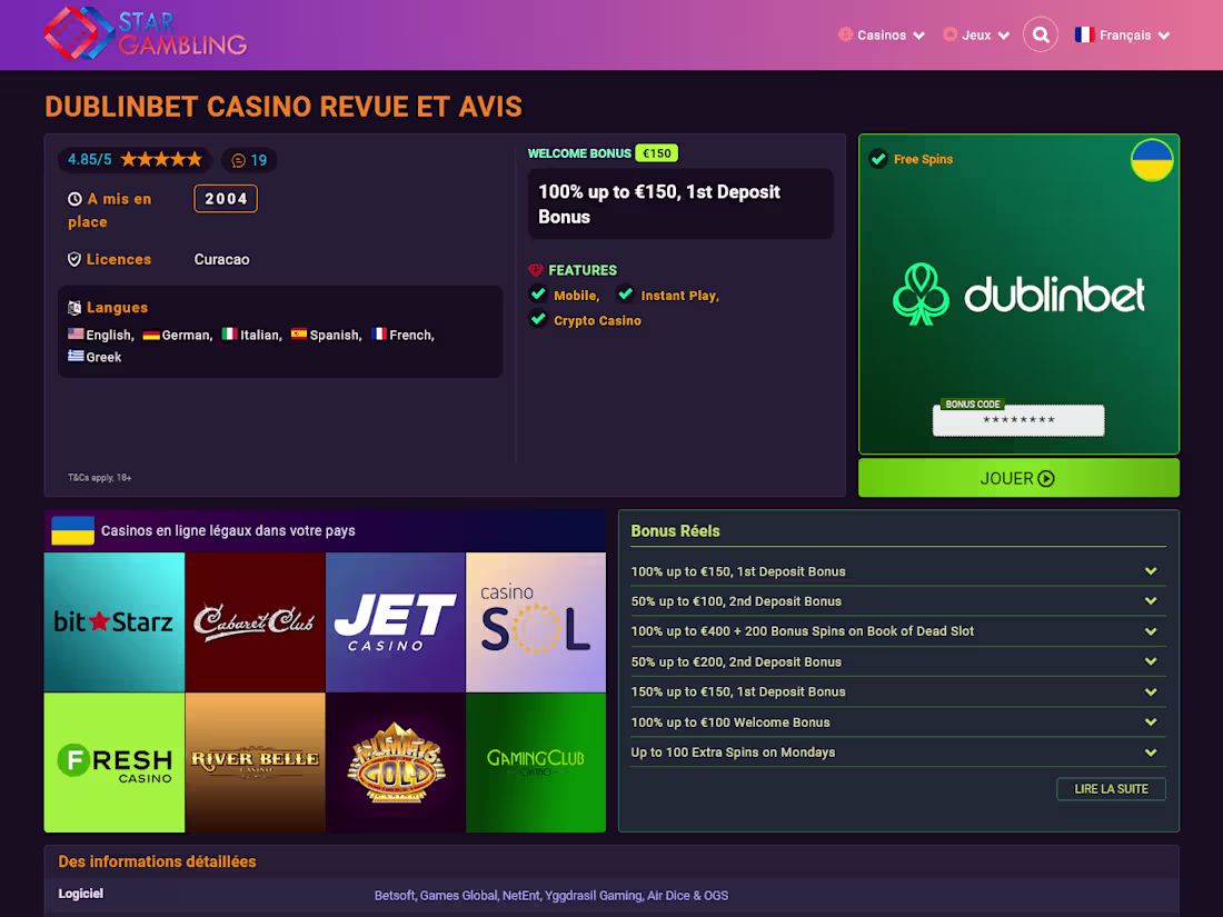 Cover image for Développement du Design pour les Jeux de Roulette et Blackjack