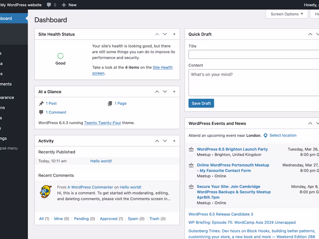 Cover image for WordPress-Site Migration