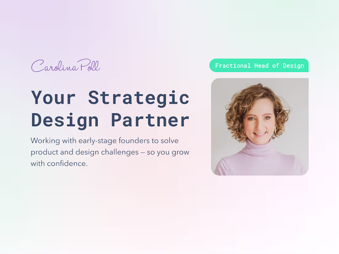 Cover image for Fractional Head of Design