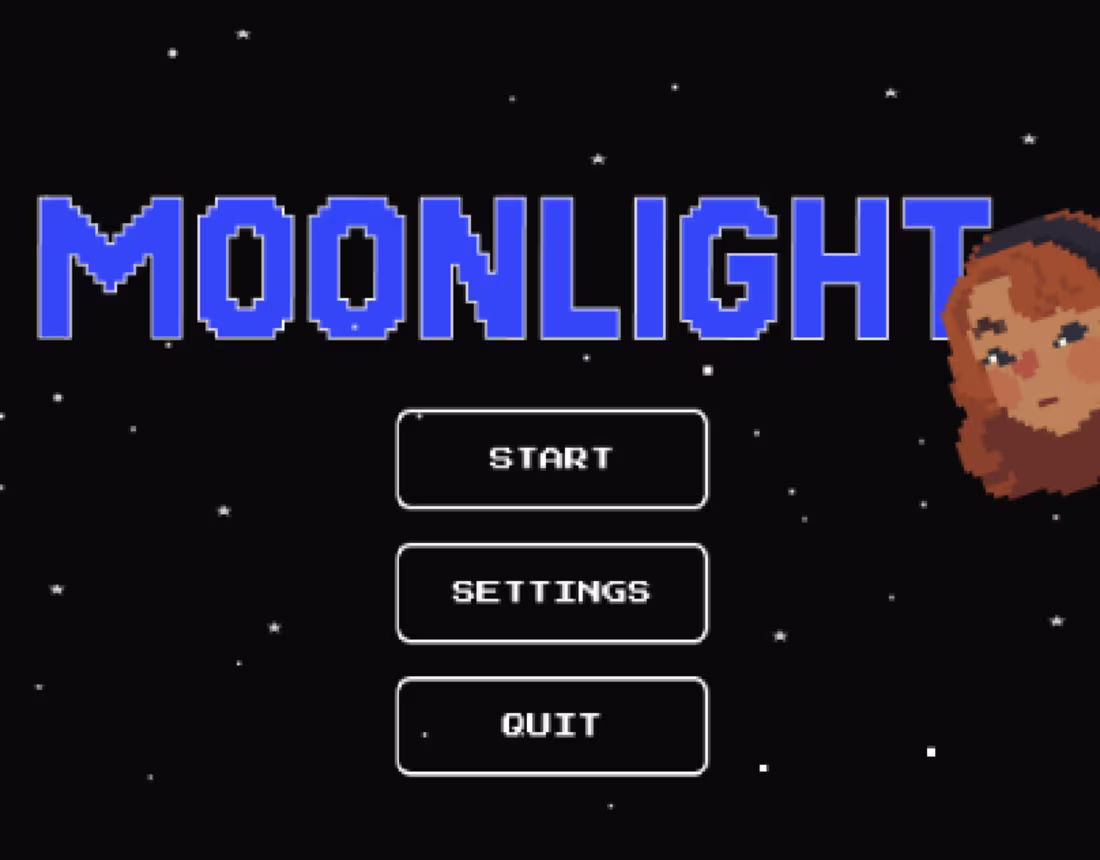 Cover image for Moonlight Visual Novel Game