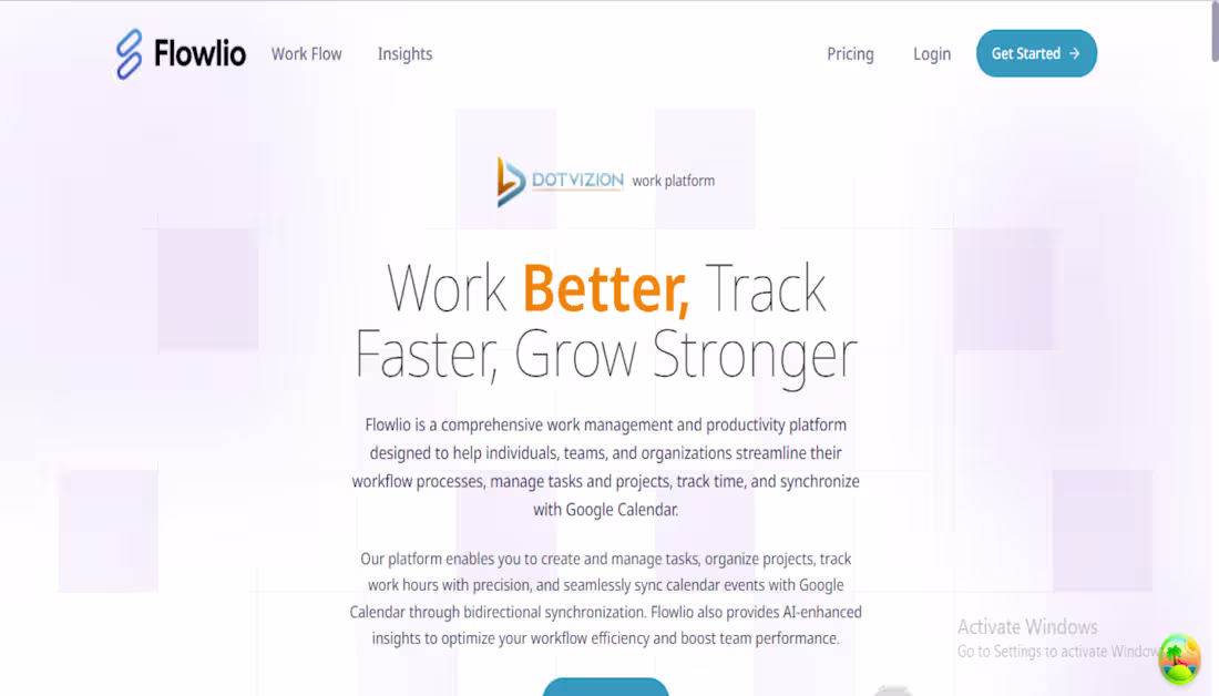 Cover image for Flowlio Saas Web App