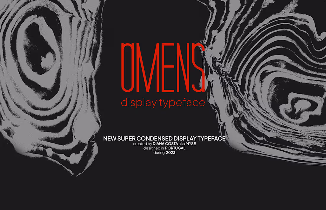 Cover image for Omens - Typeface