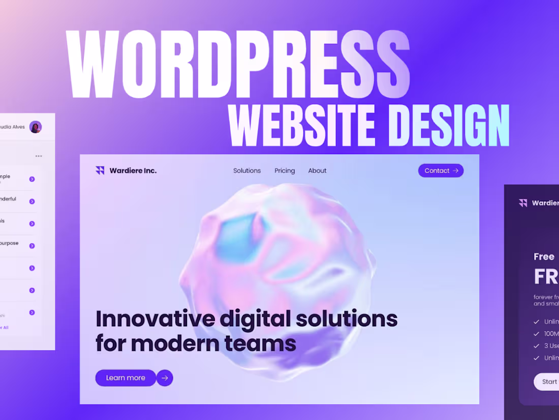 Cover image for 🚀 Stunning WordPress Website Design