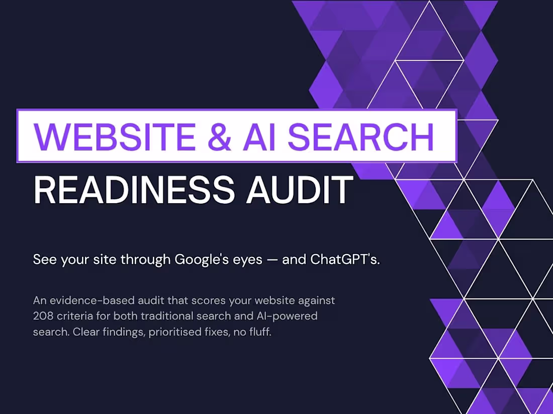 Cover image for Website & AI Search Readiness Audit