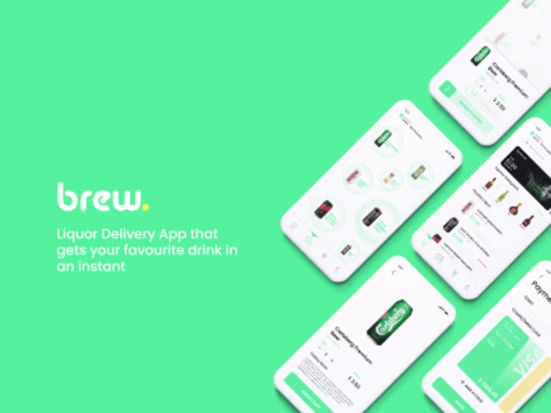 Cover image for 
Brew - Liquor Delivery App