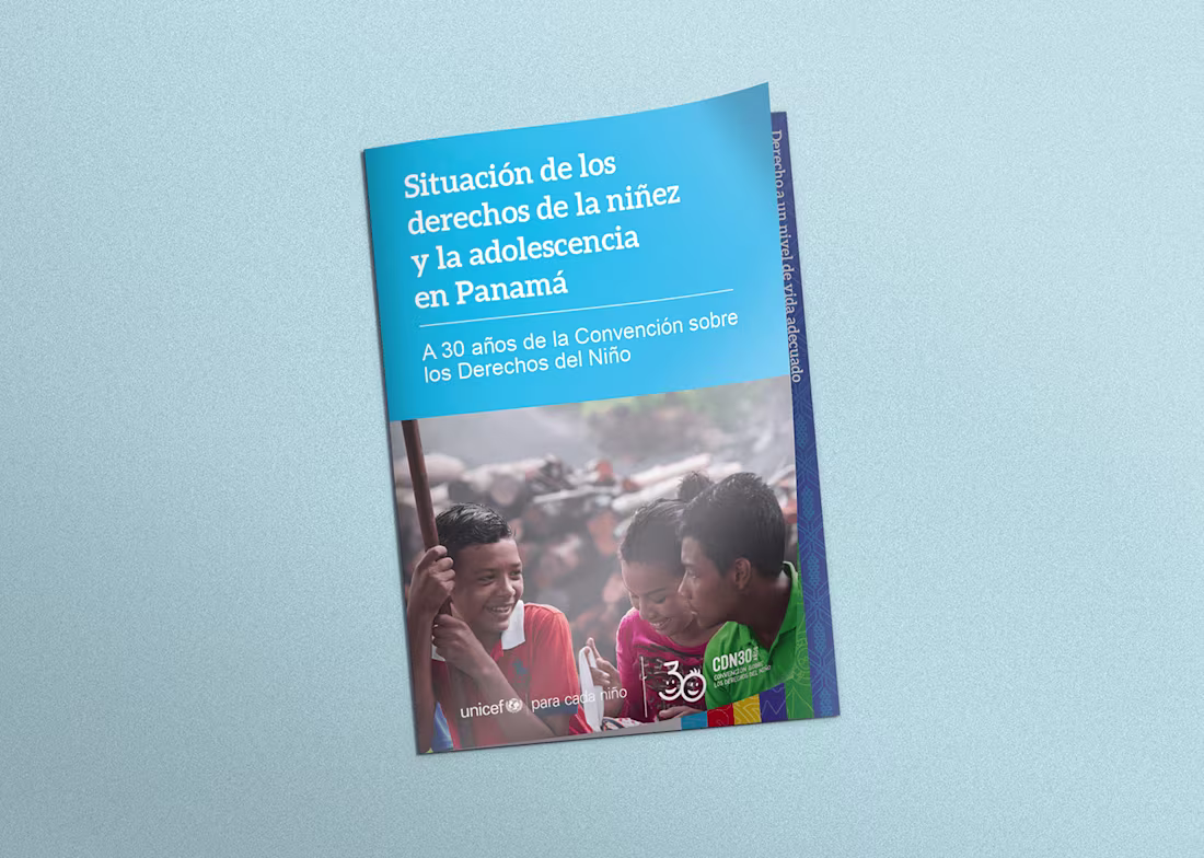 Cover image for Brochure UNICEF SITAN