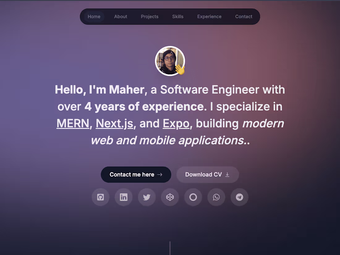 Cover image for My portfolio | Next.js