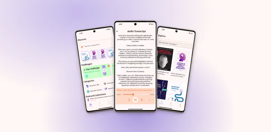 Cover image for Sandy365 - Business Learning Audio App