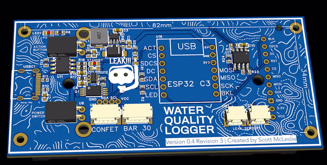 Cover image for Water quality logger for divers