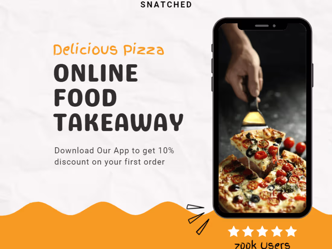 Cover image for Snatched - Food Takeaway Application for India