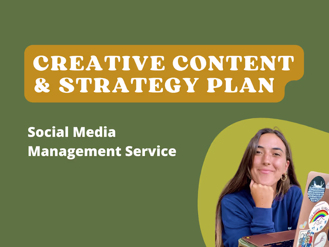 Cover image for Creative Content & Strategy Plan