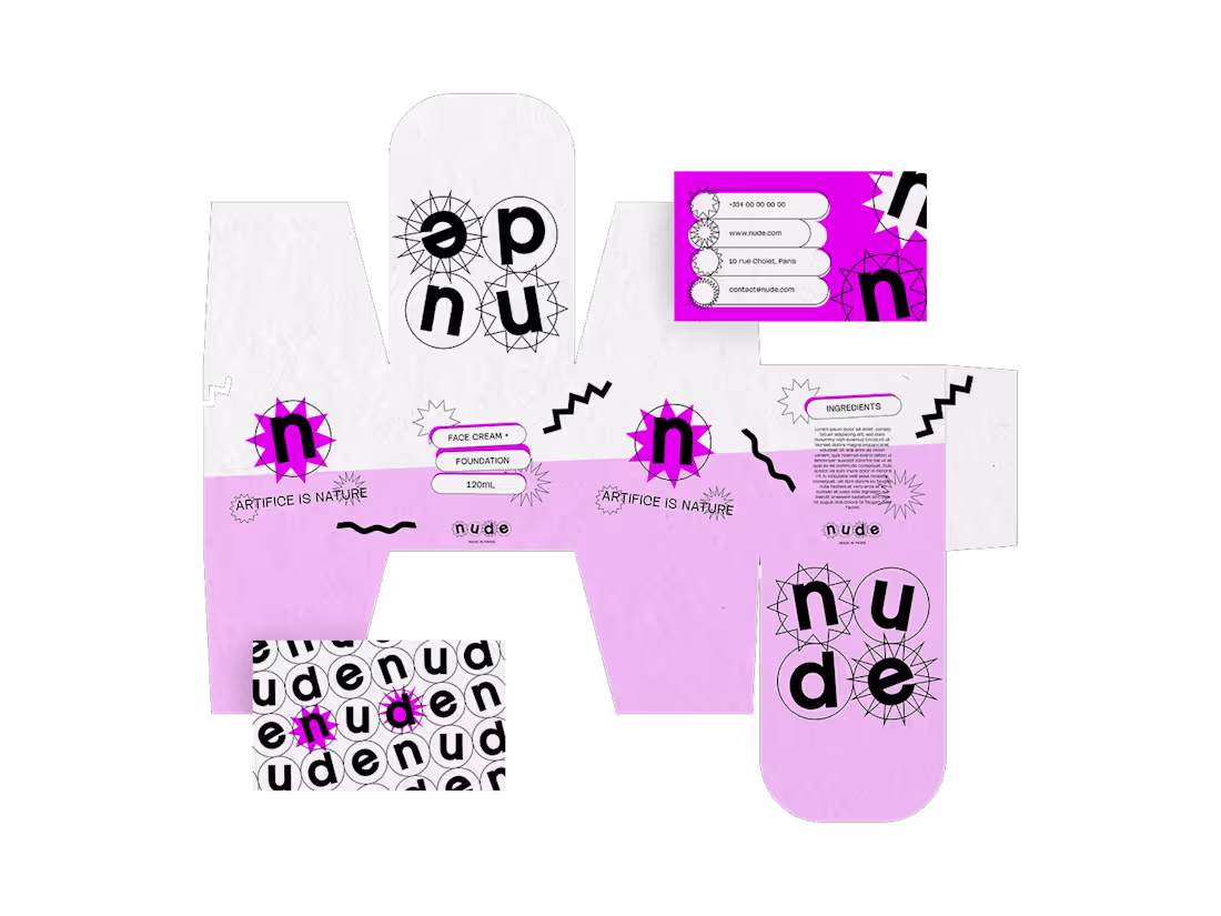 Cover image for NUDE - COSMETICS BRAND