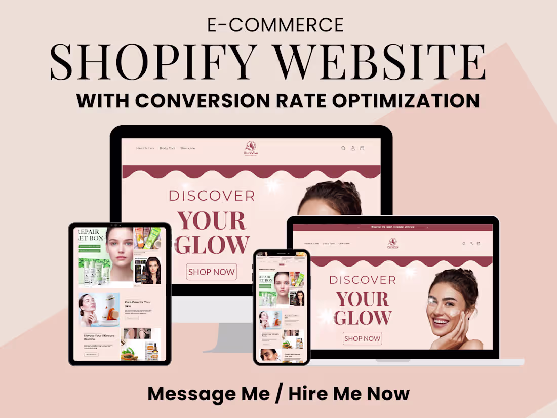 Cover image for Shopify Store Designer & CRO | Expert Design, Manage, Scale