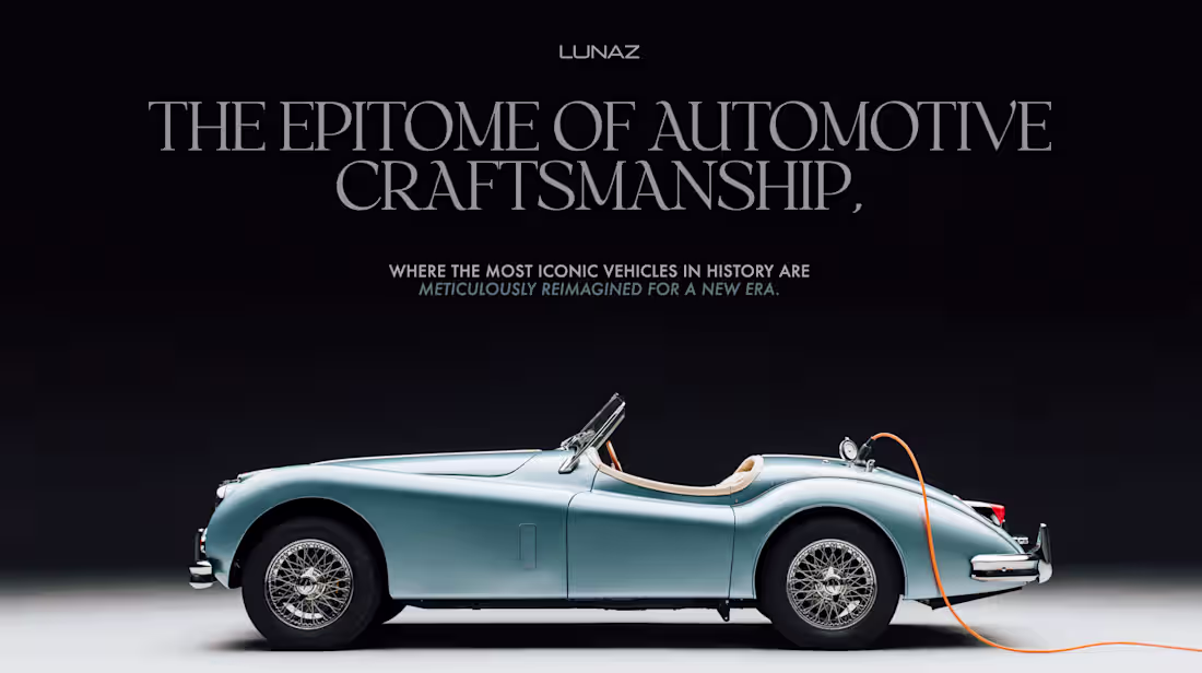 Cover image for Precision in Motion: A Brand Refresh for Lunaz