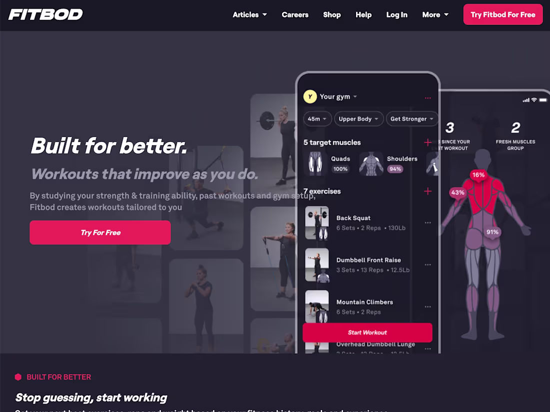 Cover image for Home – Fitbod