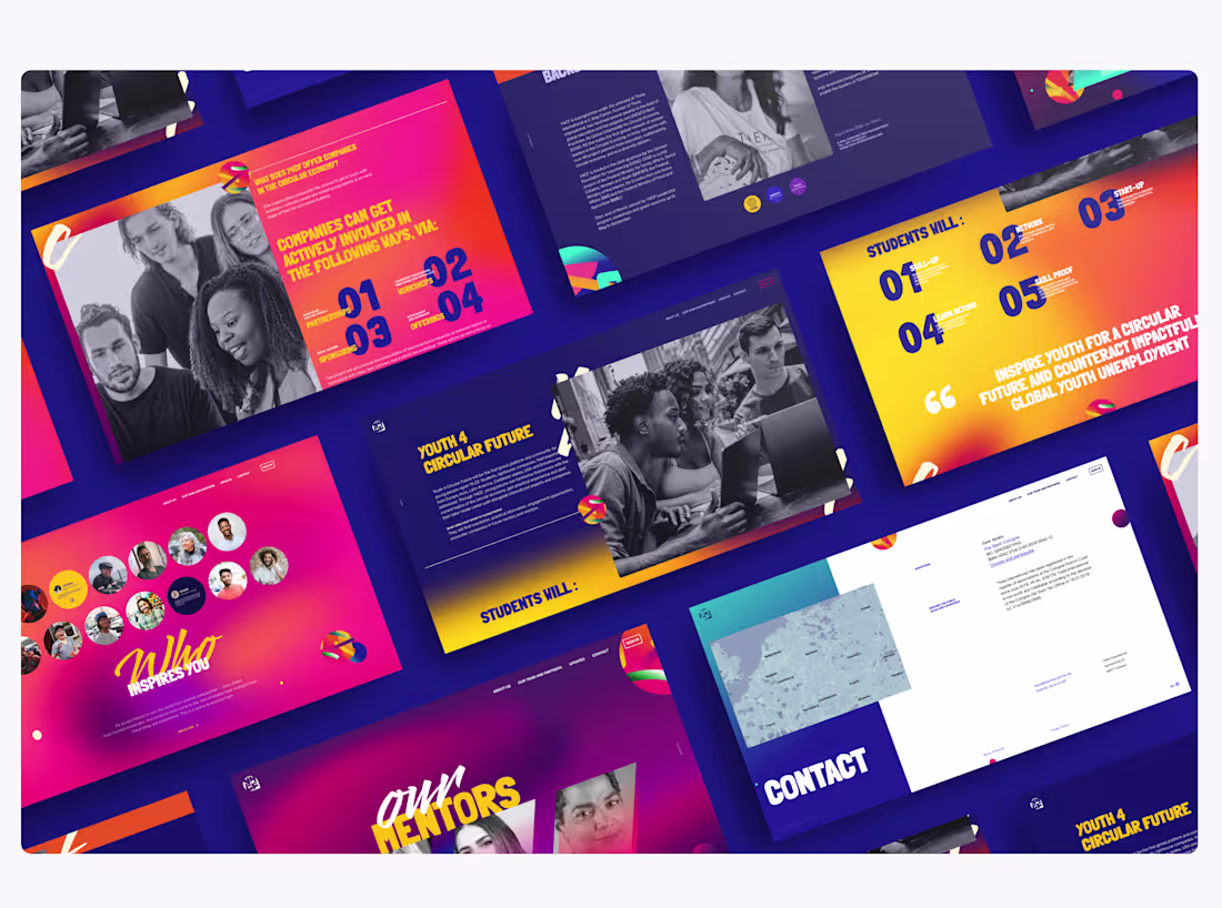 Cover image for Y4CF Branding: Behance