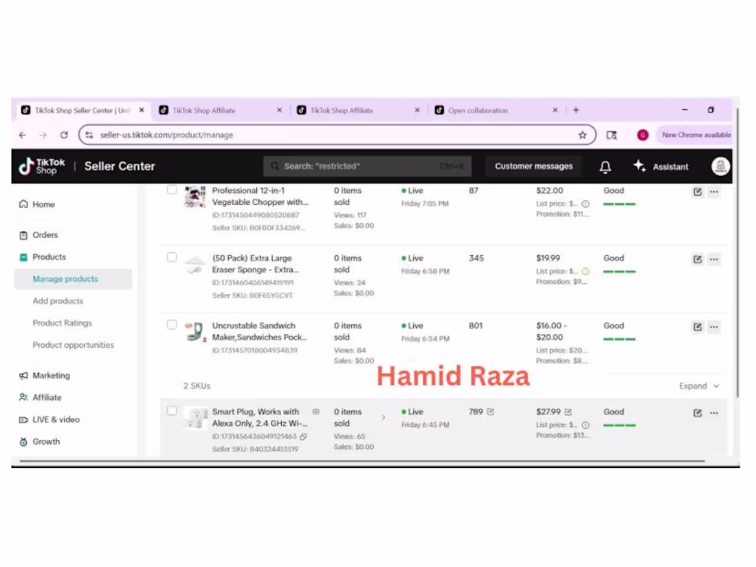 Cover image for TikTok Shop Product Upload & Listing”