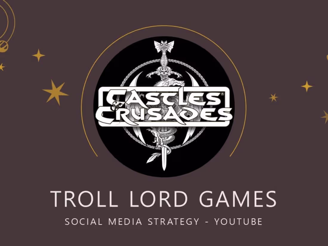 Cover image for Social Media Strategy Revision: Troll Lord Games