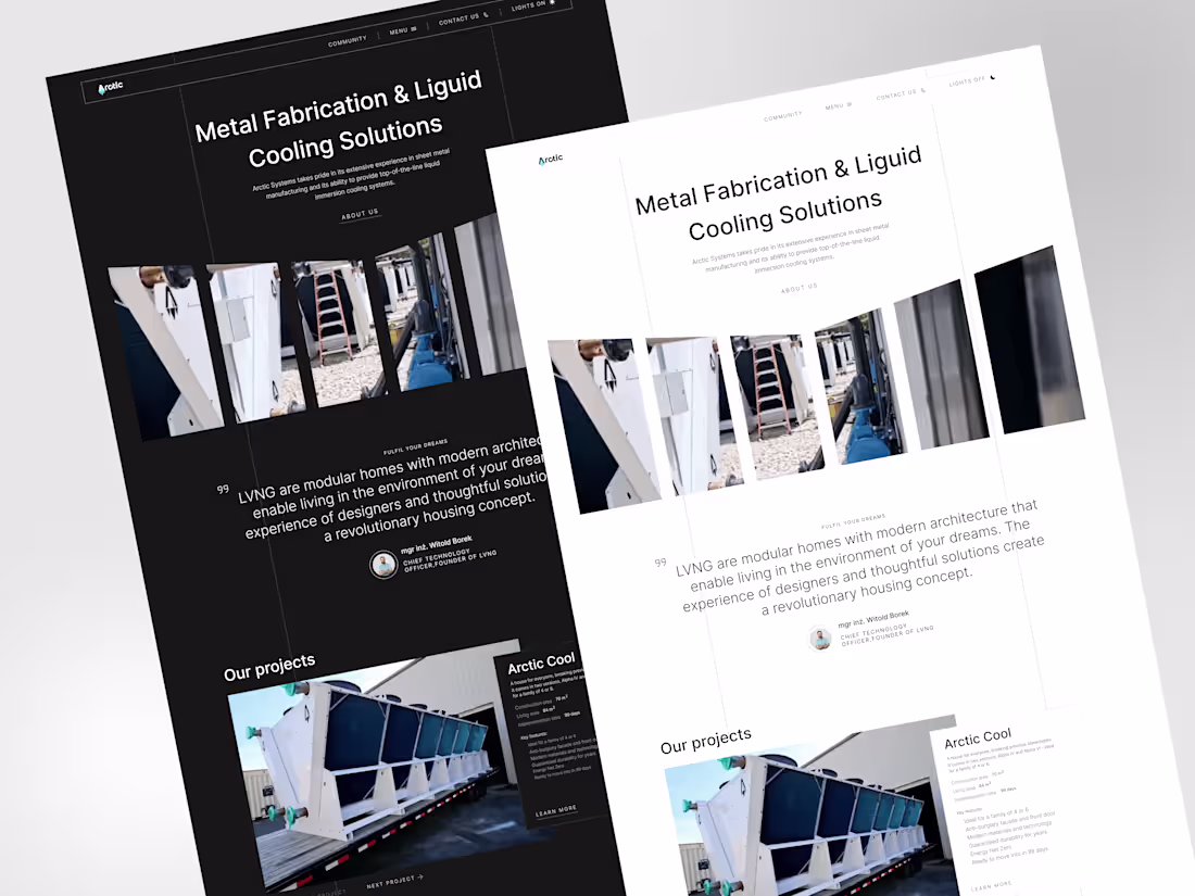 Cover image for Cooling the Future: A Website Redesign for Crypto Mining Cooling