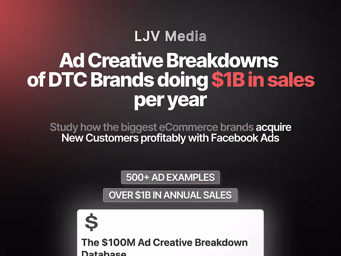 Cover image for LJV Media | Static Ad Design