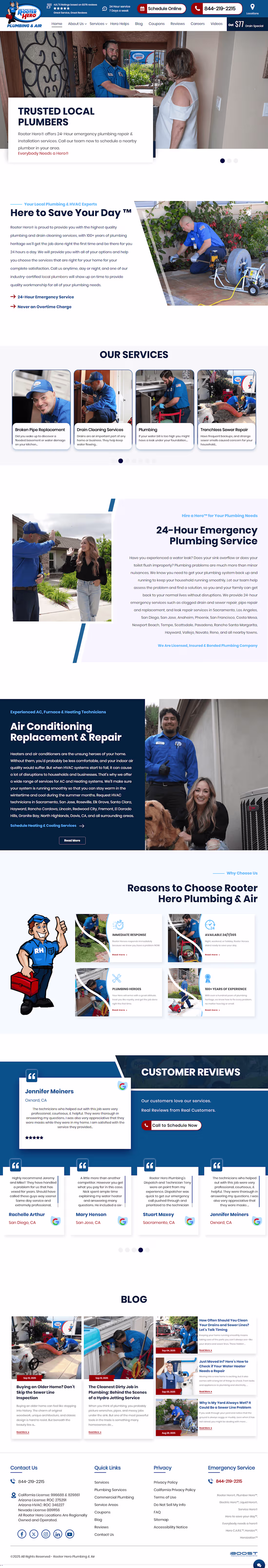 Cover image for Clean and Functional Website for Plumbing Services