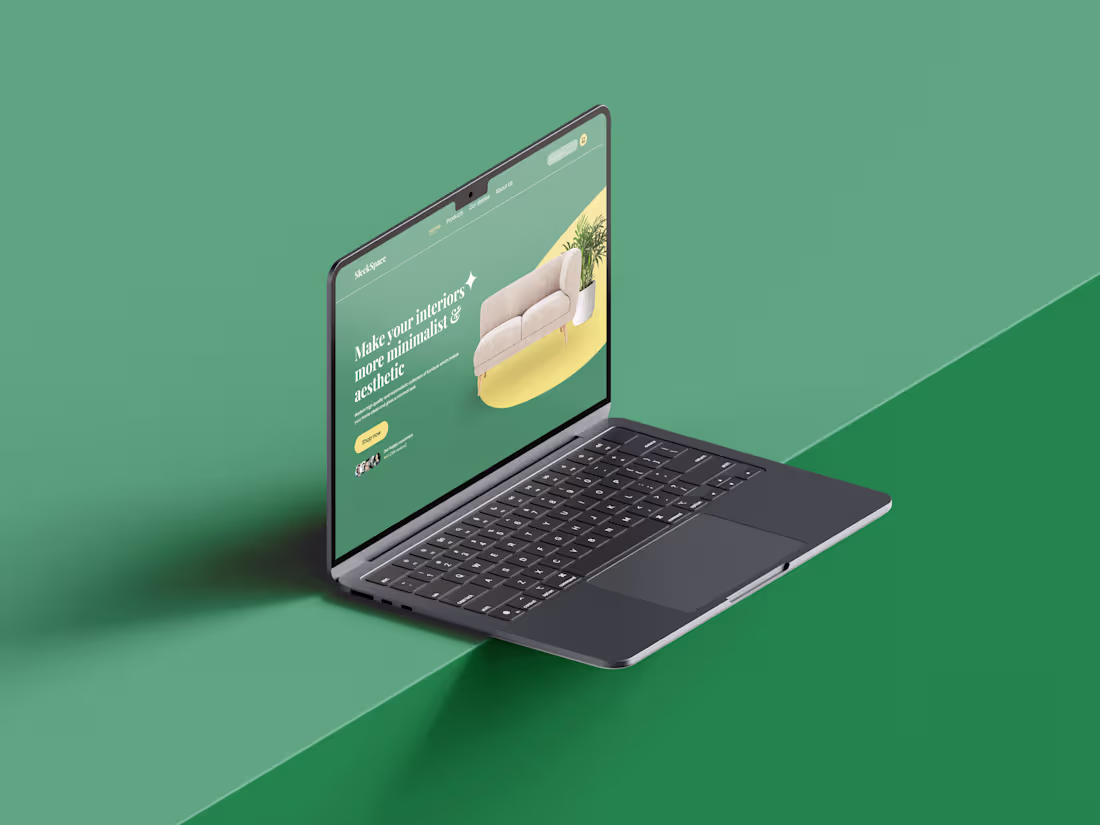 Cover image for SleekSpace website design