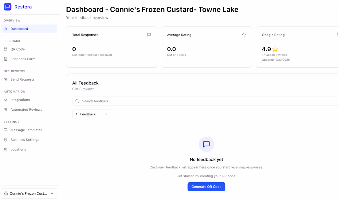 Cover image for Revtora Dashboard