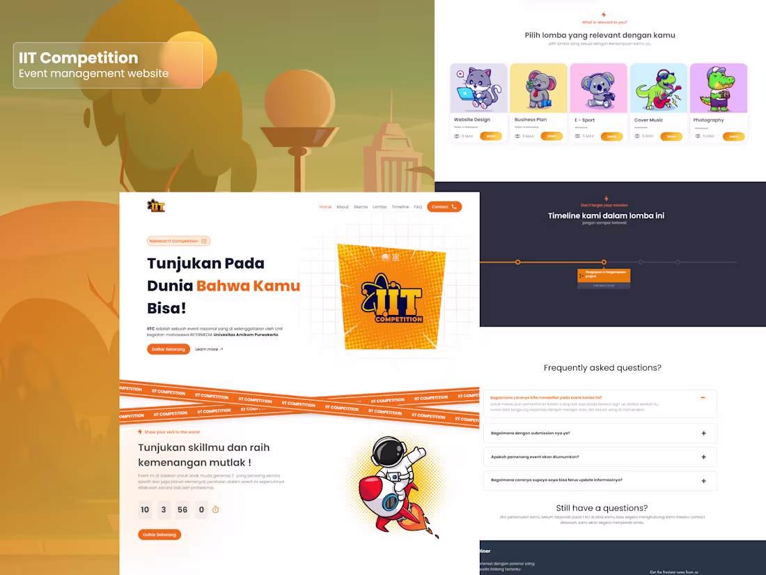 Cover image for IITC Web Competition Management System