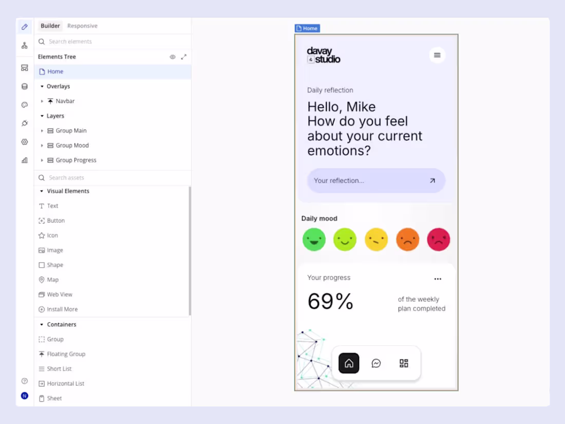 Cover image for Building an AI-powered mental health app with @bubble (https...