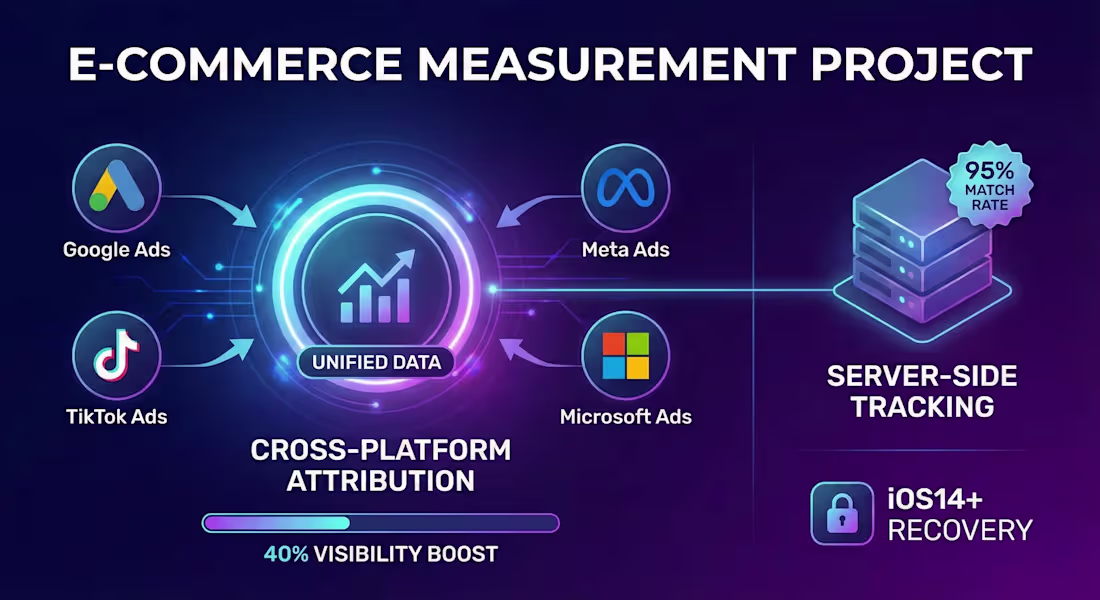 Cover image for Challenge An e-commerce brand running paid ads across Google...