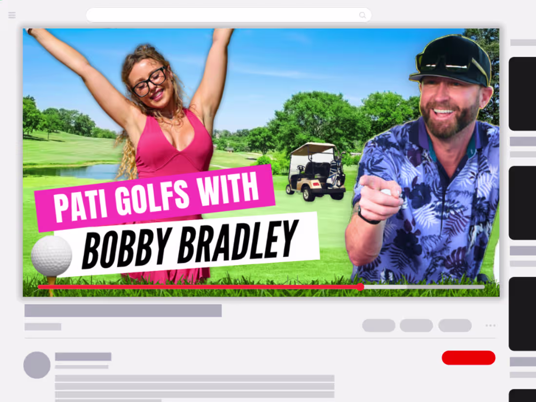 Cover image for Thumbnails: Golfing With Pati Kayy