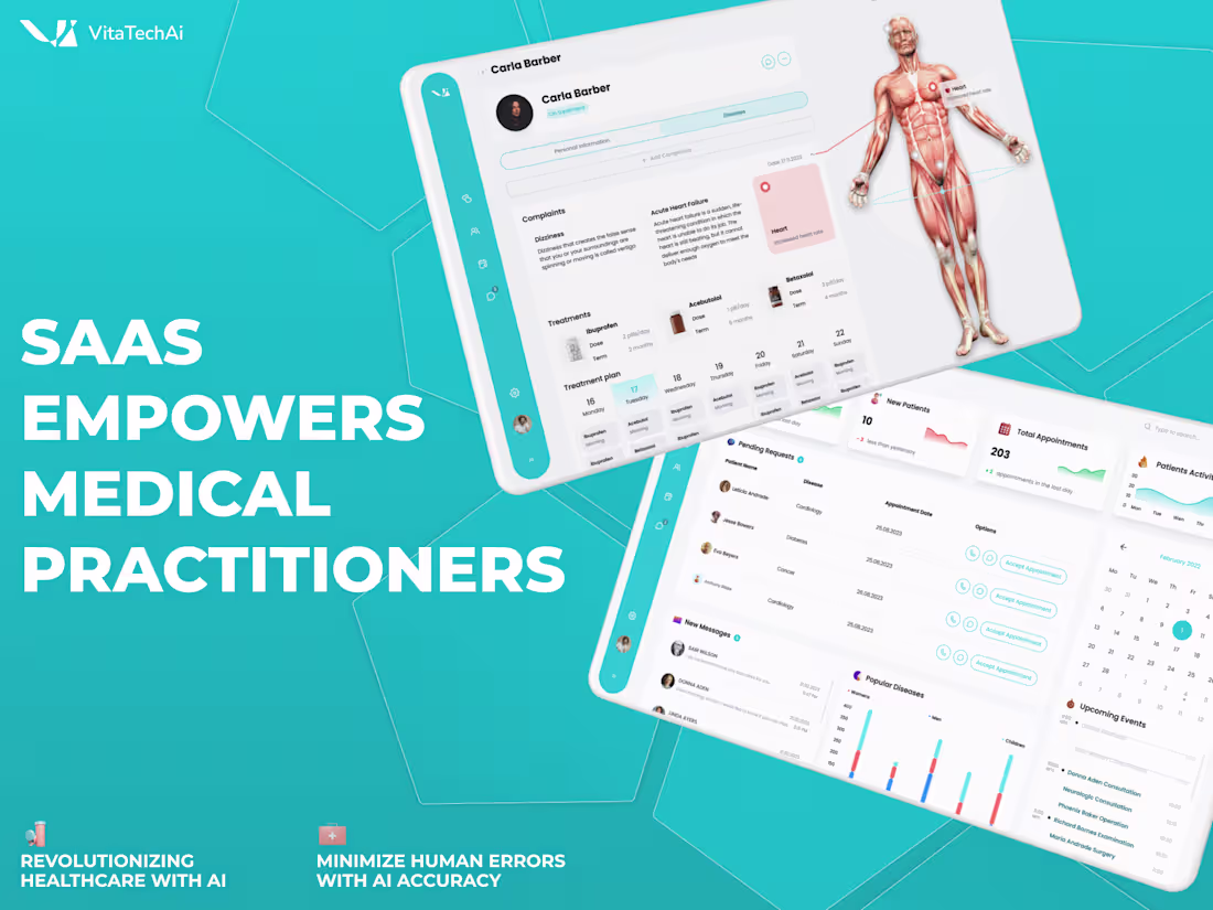 Cover image for A cutting-edge SaaS platform revolutionizes healthcare manag...