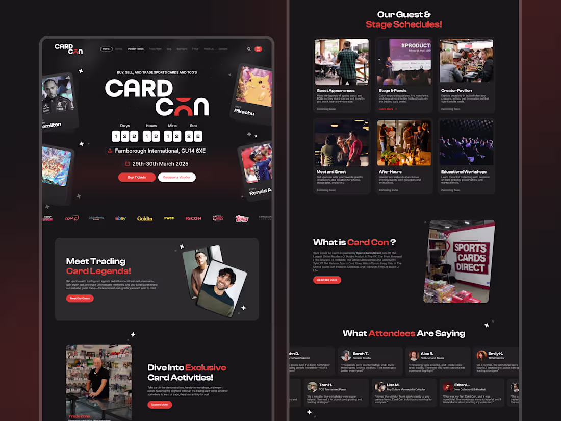 Cover image for Hey folks, We’ve been working on the new website for CardCon...