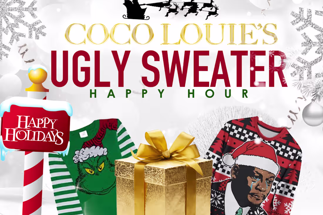 Cover image for CoCo Louie's Ugly Sweater Happy Hour