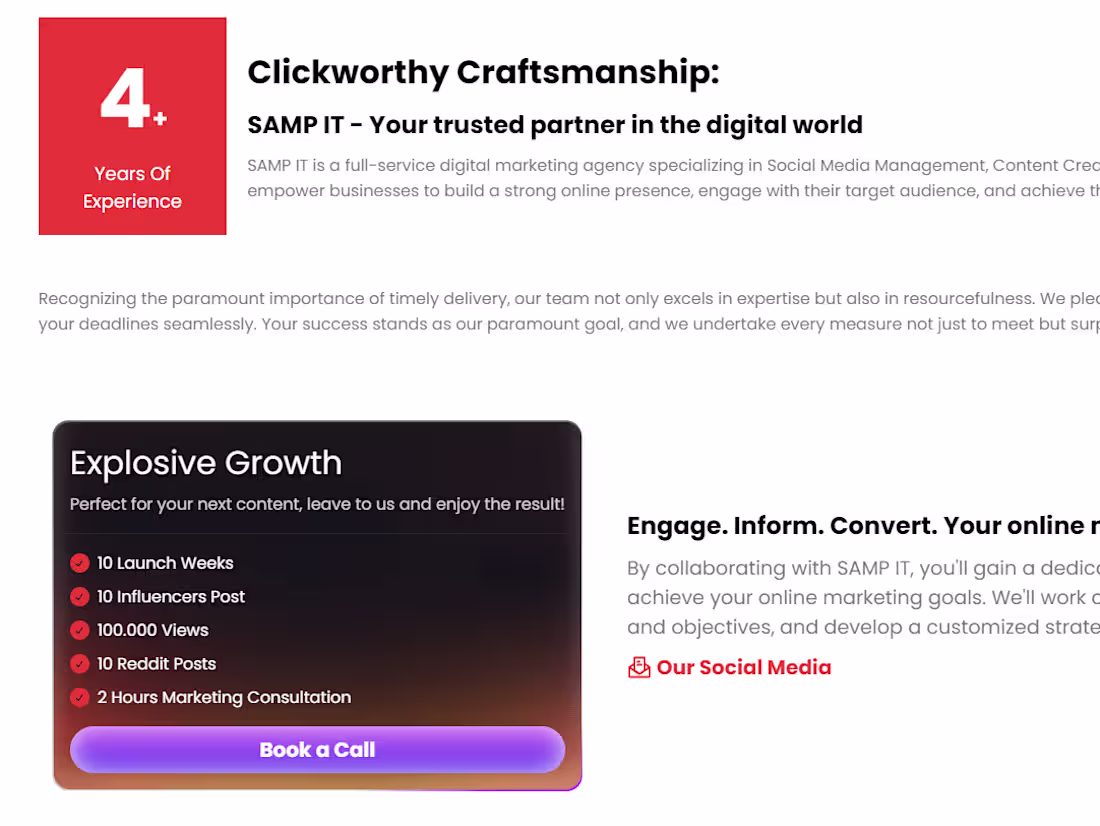 Cover image for Corporate Company Landing Site